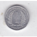 EAST CARIBBEAN STATES 1 CENTS 2008 EF