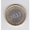 ZIMBABWE $1 BOND COIN 2017 EF