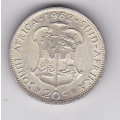 SOUTH AFRICA 20 CENTS 1962 UNC