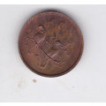 SOUTH AFRICA 1 CENT 1965 UNC