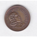SOUTH AFRICA 1 CENT 1965 UNC
