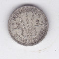 Australia 3 pence 1951 silver