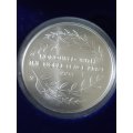 MANDELA SILVER .925 COIN - MINT OF NORWAY - IN CASE OF ISSUE