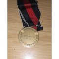 GERMANY WWII SUDETENLAND MEDAL WITH RIBBON
