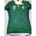Springbok Women RWC 2010 match jersey signed no 17