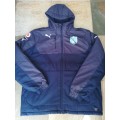 Bulls Players Superrugby Bench Jacket Size XL very warm