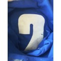 Italy Rugby Jersey no 2 previously framed