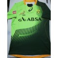 Springbok Sevens Players Issue Match Jersey Size L