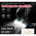 Rechargeable Headlight *3 for R159