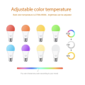 Tuya E27 Led Lights Bulb RGB CW WW Wifi Led Lamp Alexa Smart Bulb Compatible With Google Assistant F