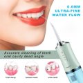 Oral Irrigator Portable Dental Water Flosser USB Rechargeable Water Jet Floss Tooth Pick 4 Jet Tip