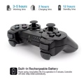 Wireless Bluetooth-compatible Game Controller For PS3 Rechargeable Gamepad Joystick For Play Station