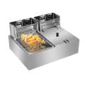 Double Electric Deep Fryer 6L + 6L - BRAND NEW HIGH QUALITY