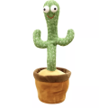 Dancing Cactus Baby Mimicking Recording Light Up Baby Interactive Toy