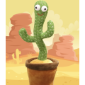 Dancing Cactus Baby Mimicking Recording Light Up Baby Interactive Toy