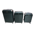 3 Piece Premium Travel Luggage Bag Set - Sea Green - Blue Star Brand