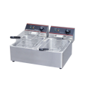 Ideal 12L Stainless Steel 2-Tank Electric Fryer - High Quality New