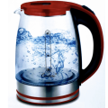 Electric Kettle Stainless Steel Glass  Pot Electric Water Heater with Blue Led - NEW