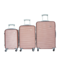 3 Piece Hard Outer Shell High Quality 360 Degree Rotating 4 Wheel Luggage Set in Multiple Colours