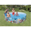 BESTWAY DEEP BLUE SEA SNAPSET POOL 2.44mX 46CM 2074 LITRES