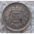 Great Britain 1843 one and half pence