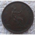 Great Britain 1874H penny