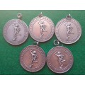 Silver Comrades Marathon medals