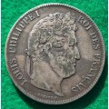 France 1838 5 Francs