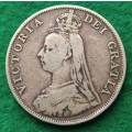 Great Britain 1890 double Florin