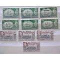 Great Britain George 10 stamp lot