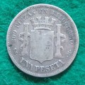 Spain 1870 Peseta