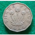 Great Britain 1946 3 Pence.