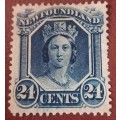 Newfoundland 1865 24c used