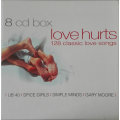 Love Hurts - 128 Classic Love Songs (70`s, 80`s, 90`s) 8x CD Box Set Import
