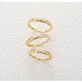 RARE BARGAIN!!! 18K Gold Plated, 925 Sterling Silver Moissaninte Ring