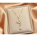 `R999` MAY DAY BARGAIN!!! 18K Gold Plated Necklace, Butterfly Shape