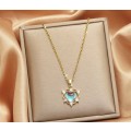 BARGAIN `R999` 18K Gold Plated Heart Necklace