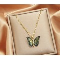 `R999` Bargain!!! 18K Gold Plated Necklace Butterfly Shape Pendant