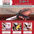 2 in 1 Clever cutter Knife and cutting board scissors - Bulk Offers Welcome