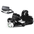 CreeLED 1800 Lumens T6 Rechargeable zoom headlamp