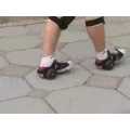 R100 AUCTIONS!!! Light up Small Heelys Strap on Roller shoes - Assorted colours - 50 UNITS MUST GO!!