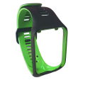 TomTom Spark 3 & Runner 3 Replacement Wrist Strap Black/Green Large - Free Delivery