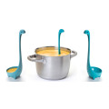 Loch Soup Ladle Upright Ness Monster Design Bar Blue Kitchen Supplies