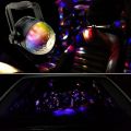 1PC Auto Car Disco DJ Stage Lighting LED RGB Crystal Ball Lamp Bulb Light Party