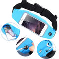 Running belt with smartphone pocket