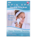 NEW Spin Spa Facial/Body Electric Cleansing,Exfoliate,Scrub Brush,As seen on TV
