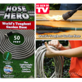 Metal Garden Hose Stainless Steel Flexible Watering Hose Pipe 50FT