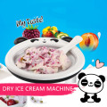 Stainless Steel Dry Ice Cream Maker Ice Cream Fried Yogurt Machine Hot