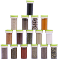 NEW POG Revolving Spice Jar Set -16 jar in one revolving stand-Kitchen Tool