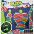 Glow In The Dark Sand Art Bottle Kids Girls Craft DIY Hobby Creative Toys